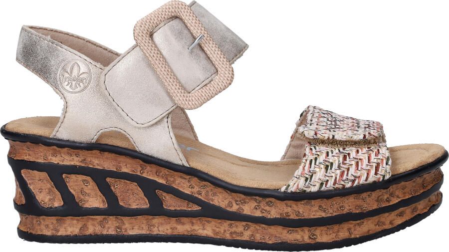 Rieker Sandaal 'Sandalen Plat' beige - Foto 9