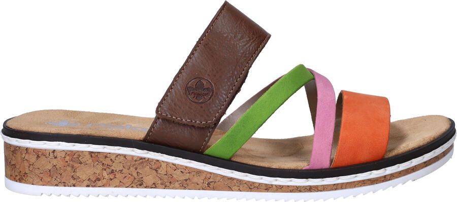 Rieker Slipper V3652-96 Multi Zacht Voetbed - Foto 2