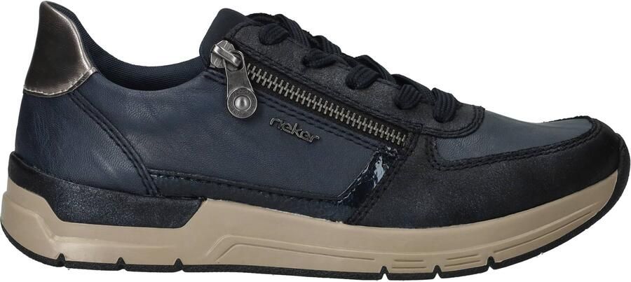 Rieker Sneakers Blauw - Foto 5