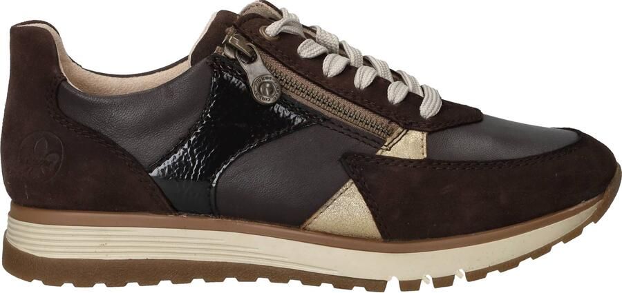 Rieker Sneaker 49010-26 Bruin Combi - Foto 2