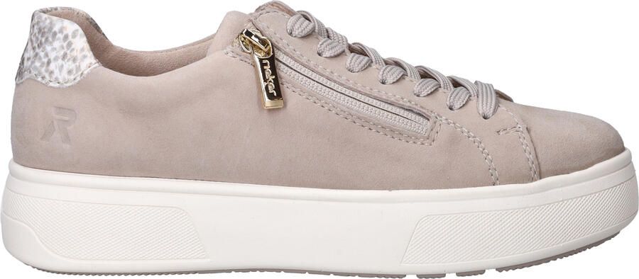 Rieker Sneakers Dames Beige - Foto 8