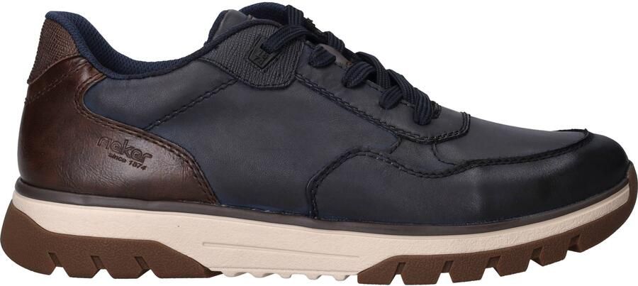 Rieker Sneakers blauw Synthetisch Heren