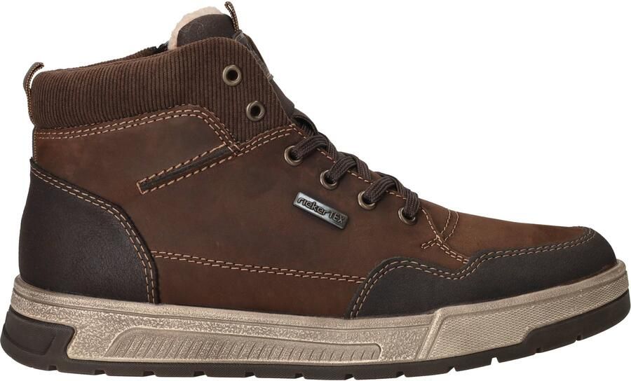 Rieker Sport Veterboots Bruin