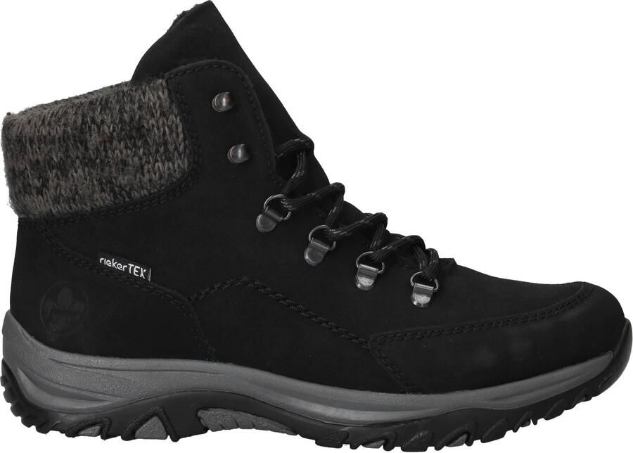 Rieker Winterlaarzen Veterboots enkellaarsjes met TEX-membraan en warme voering - Foto 2