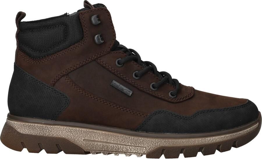 Rieker Heren Enkelboot B9310-24 Bruin Combi Wijdte H
