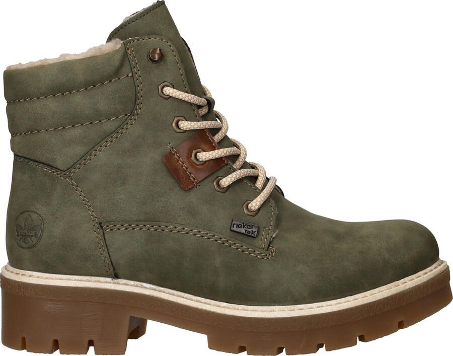 Rieker Winterlaarsjes Winterlaarzen veterlaarzen met waterafstotend TEX-membraan