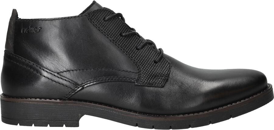 Rieker Heren Veterboot 13902-00 Zwart