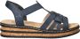 Rieker Sandaal 62918-14 Blauw - Thumbnail 2