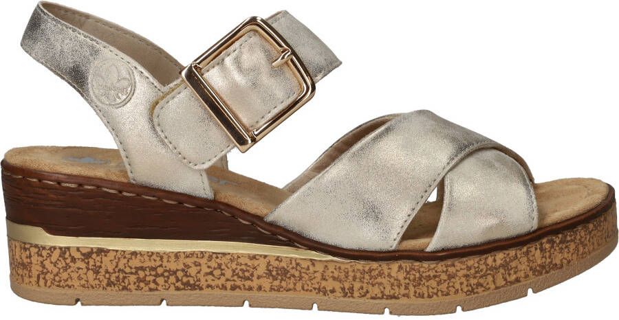 Rieker Sandalen Goud