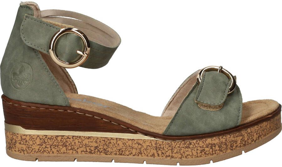 Rieker Sandalen Groen