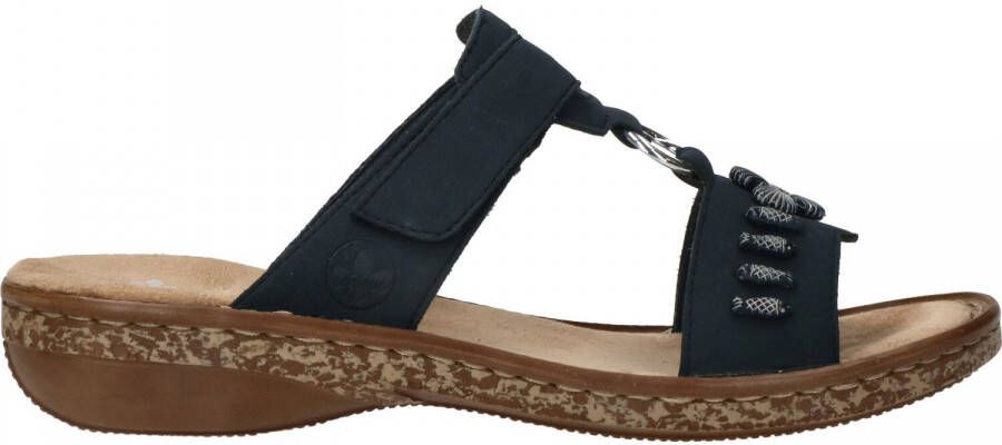 Dames Platte schoenen voor Rieker Nu 21% Korting Dames Schoenen voor voor  Platte schoenen voor Platte sandalen Slippers Met in het Bruin  allware.com.br