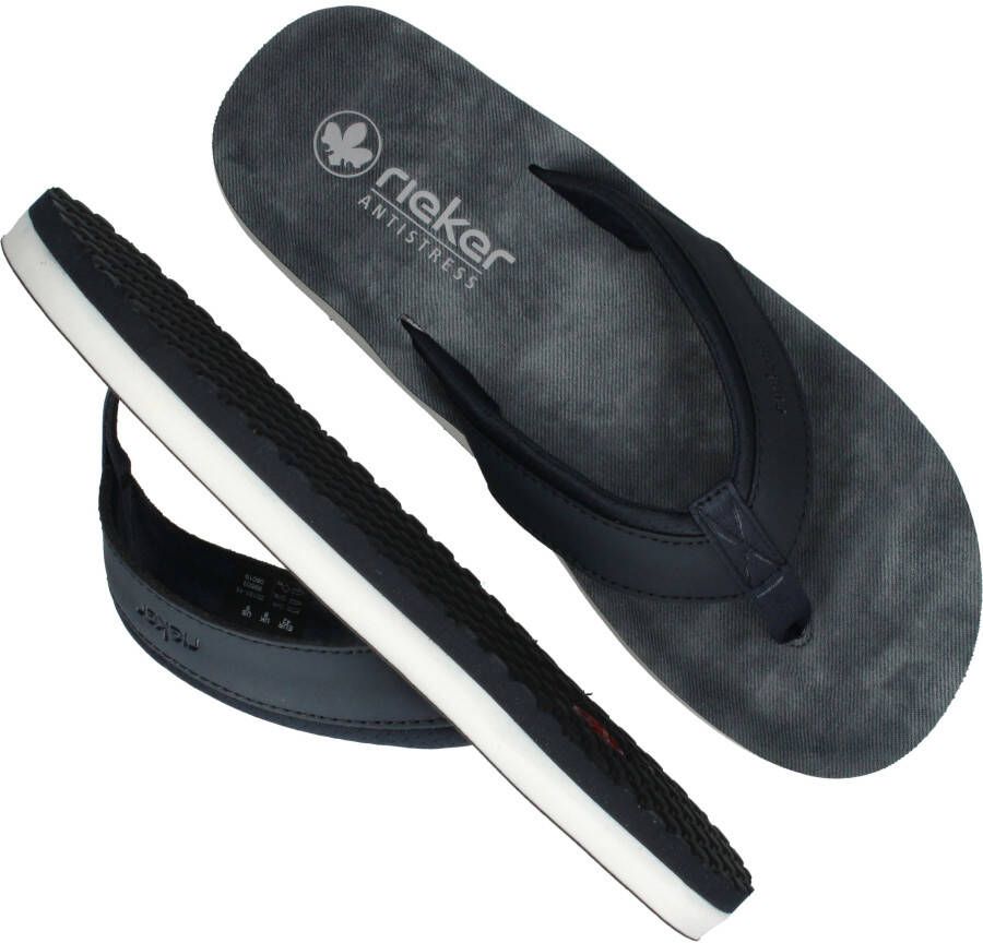 Rieker Slippers Blauw