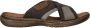 Rieker Lichtgewicht Bruine Slipper met Zacht Voetbed Brown Heren - Thumbnail 4