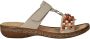 Rieker Slippers Dames Beige - Thumbnail 2