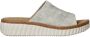 Rieker Slippers sleehak zomerschoen slippers met jute-omranding aan de loopzool - Thumbnail 3