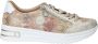 Rieker Plateausneakers vrijetijdsschoen veterschoen lage schoen met subtiele gouden glans - Thumbnail 2
