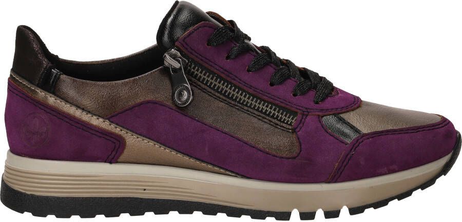 Rieker Sneakers vrijetijdsschoen lage schoen veterschoen met zachte inlegzool - Foto 2