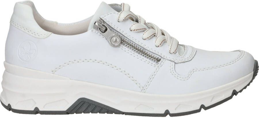 Rieker Sneakers met zijrits vrijetijdsschoen lage schoen veterschoen - Foto 5