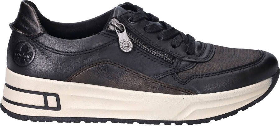 Rieker Casual Veterschoenen voor Heren in Zwart