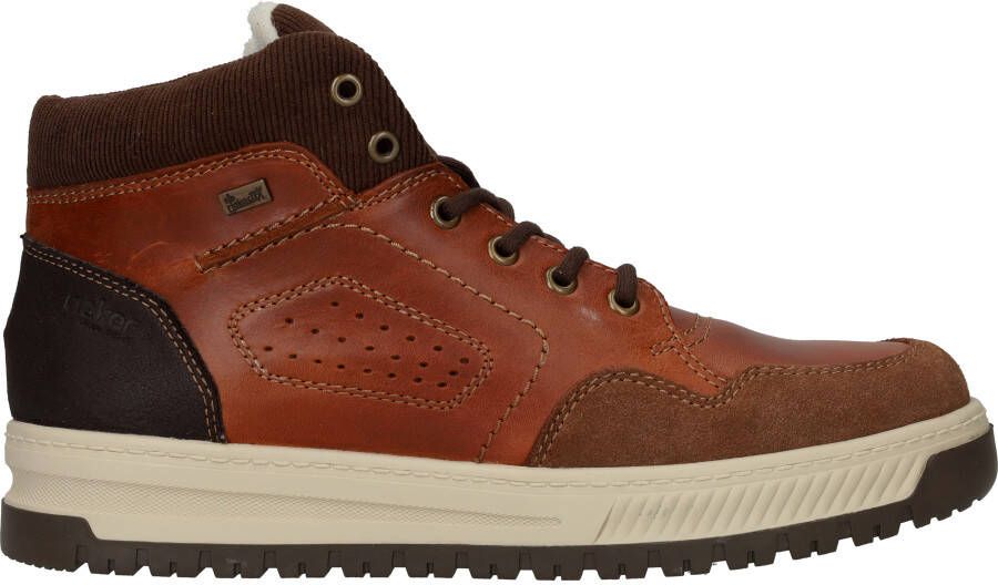 Rieker Warme waterafstotende sportieve veterschoen Brown Heren - Foto 2