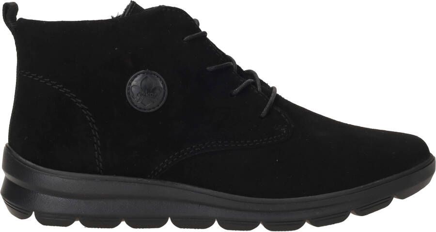 Rieker Veterboots Dames Zwart