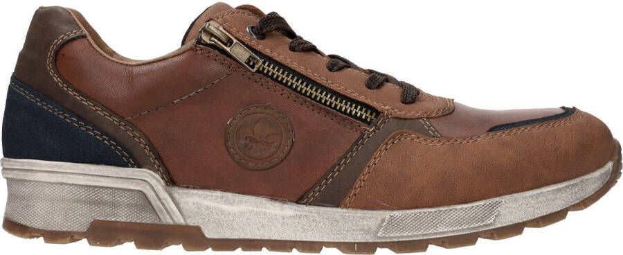 Replay Shoot Jr suède sneakers blauw wit Jongens Suede Meerkleurig 31 - Foto 3