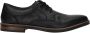 Rieker Comfortabele Zwarte Herenschoen Black Heren - Thumbnail 3