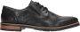 Rieker Klassieke leren veterschoen Black Heren - Thumbnail 4