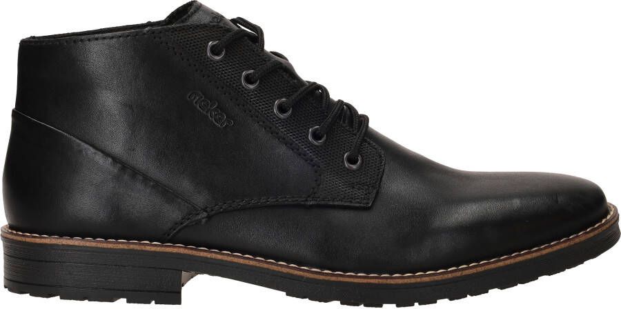 Rieker Veterlaarsjes veterschoenen business-veterschoenen enkellaars met zachte bovenlaag - Foto 4
