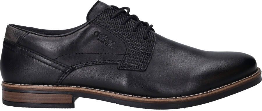 Rieker Veterschoenen Heren Zwart