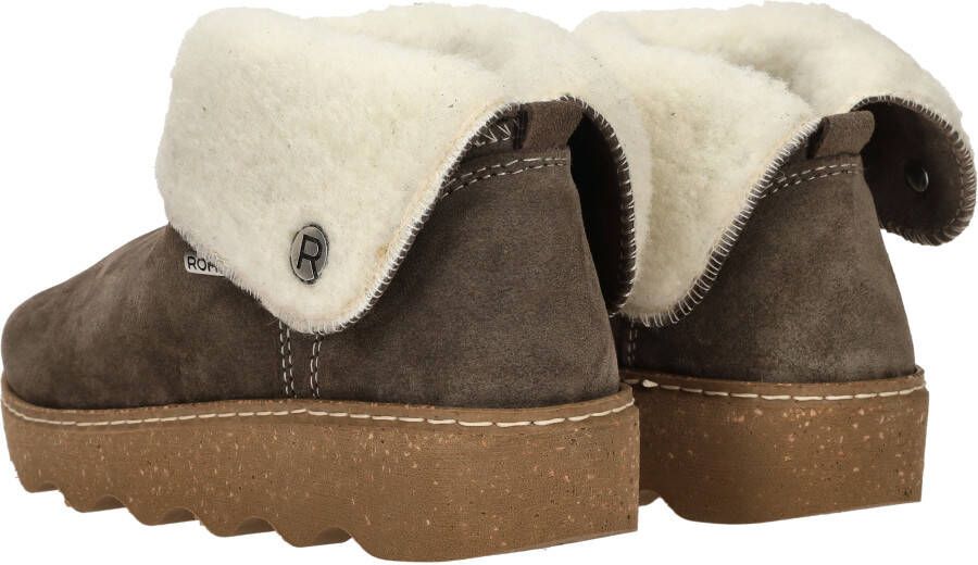 Rohde Stevige Suède Pantoffel Green Dames - Foto 2