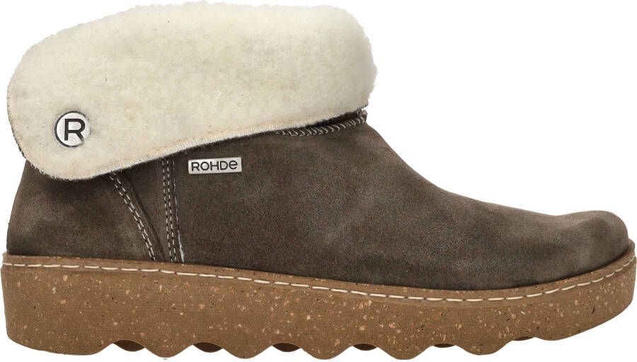 Rohde Stevige Suède Pantoffel Green Dames - Foto 3