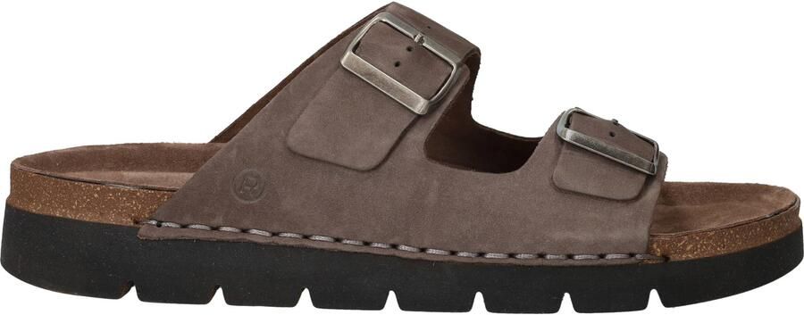 Rohde 6703 71 Slippers Bruin Nubuck Heren Bruin - Foto 2