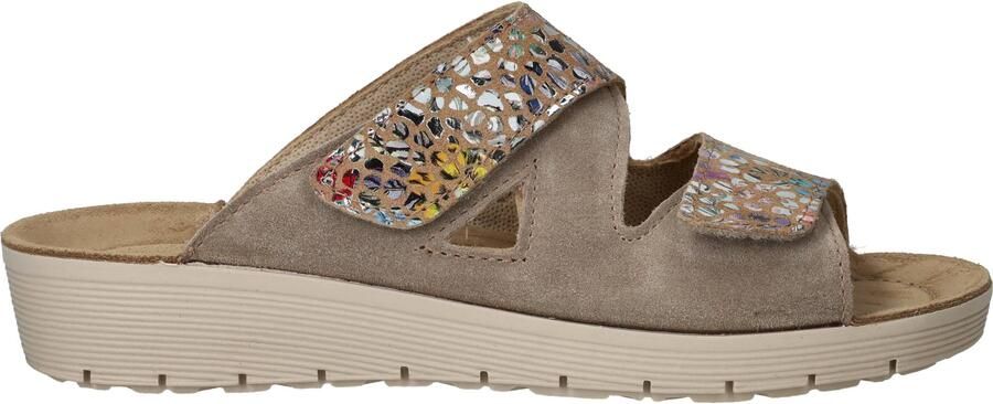Rohde 1403 14 Beige Nubuck Dames Slippers - Foto 2
