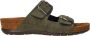 Rohde 5856 Volwassenen slippers Kleur Groen - Thumbnail 2