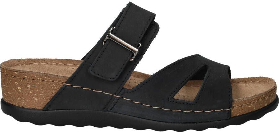 Rohde Slippers Dames Zwart