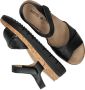 Sens Sandalen Dames Zwart - Thumbnail 2