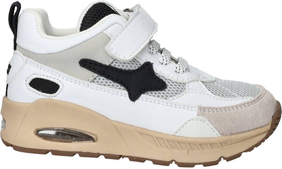 Shoesme AO24S001-D jongens klittenbandschoenen wit - Foto 3