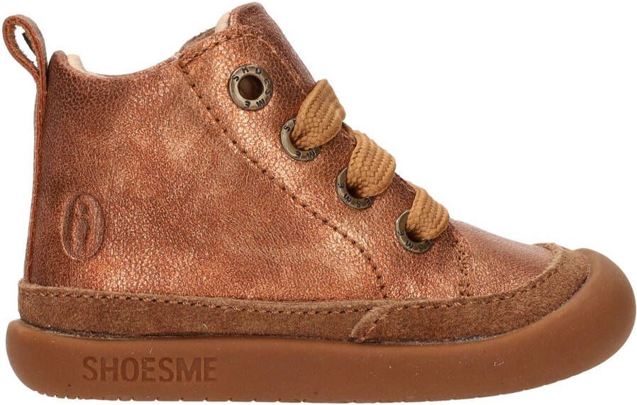 Shoesme Baby-Flex Veterboot Meisjes Goud