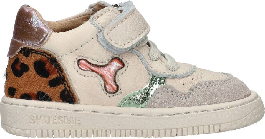 Shoesme Bn24s012 Lage sneakers Leren Sneaker Beige - Foto 2