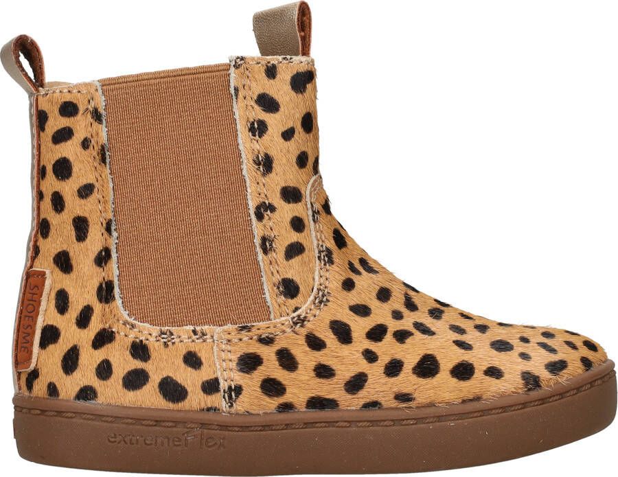 Shoesme Enkelboots | Meisjes | Brown Dots | Leer - Foto 3