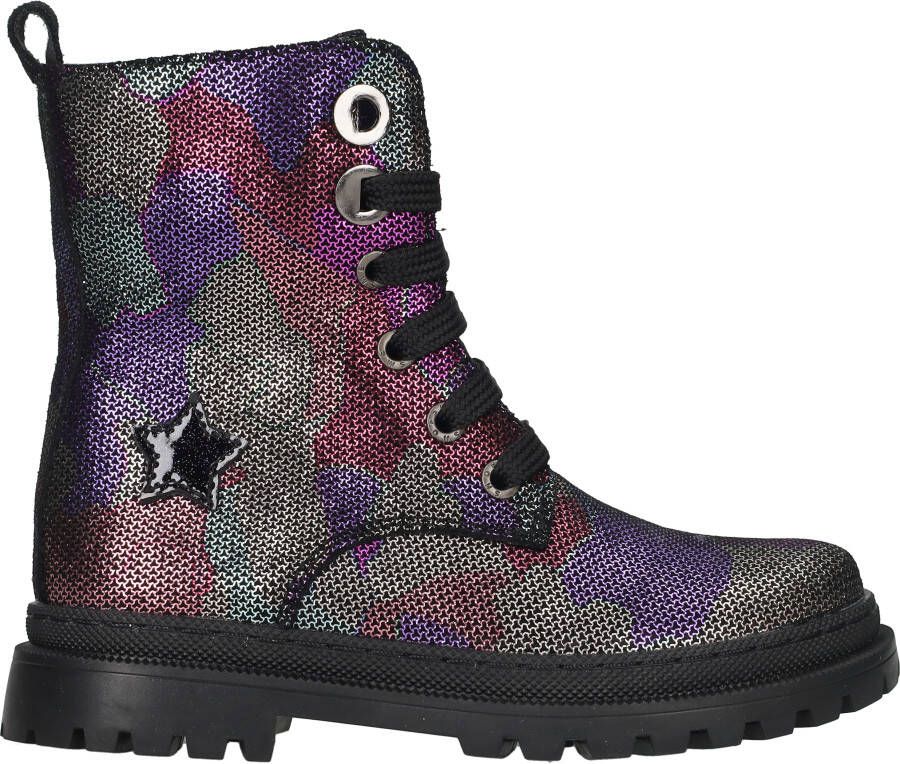 Shoesme New Tank Boots Meisjes Paars