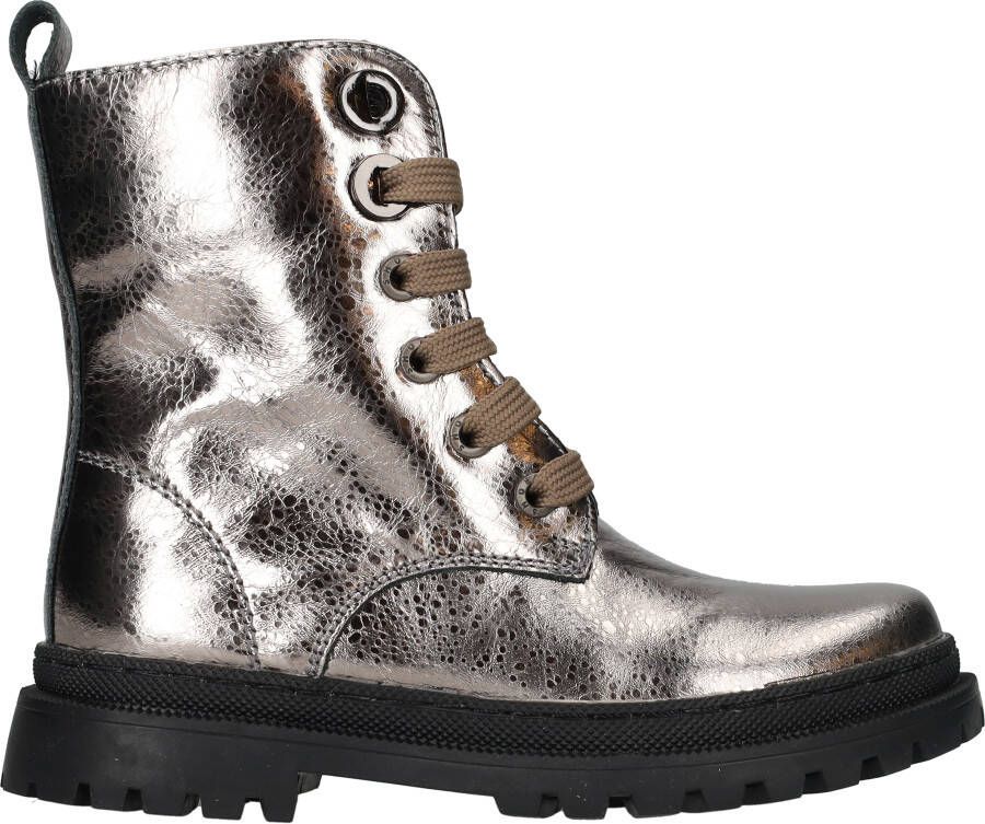 Shoesme New Tank Boots Meisjes Zilver