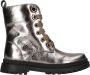Shoesme veterboots zilver Meisjes Leer 24 | Enkelboot van - Thumbnail 3