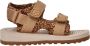Shoesme sandalen met panterprint beige Textiel Panterprint 27 - Thumbnail 5