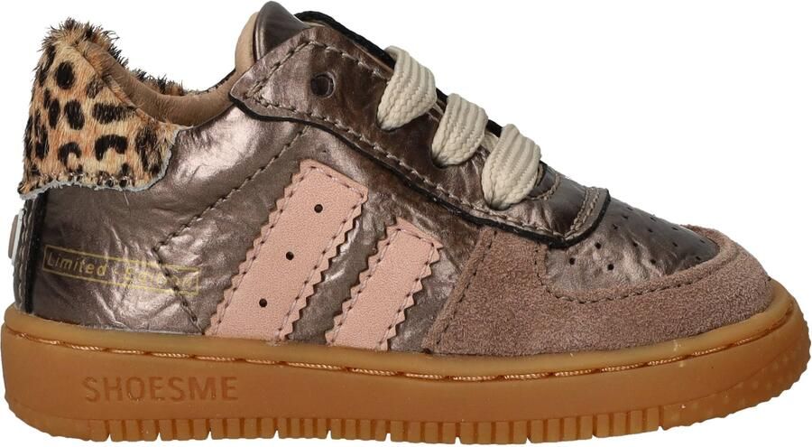 Shoesme Veterschoenen Goud