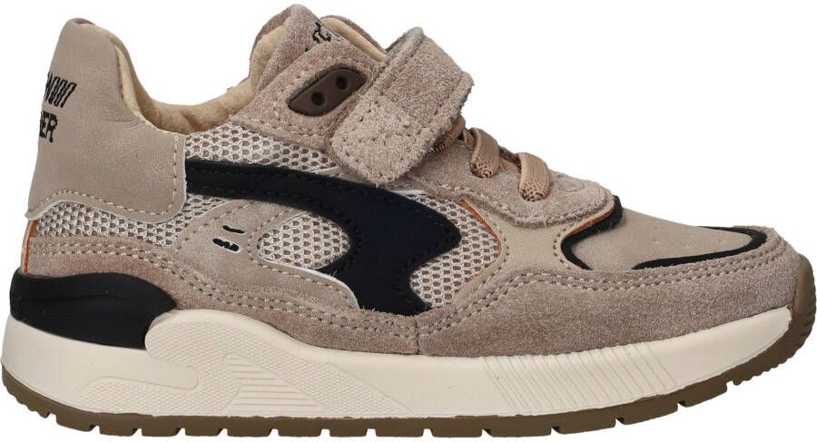 Shoesme Sneakers Jongens Taupe Leer - Foto 2
