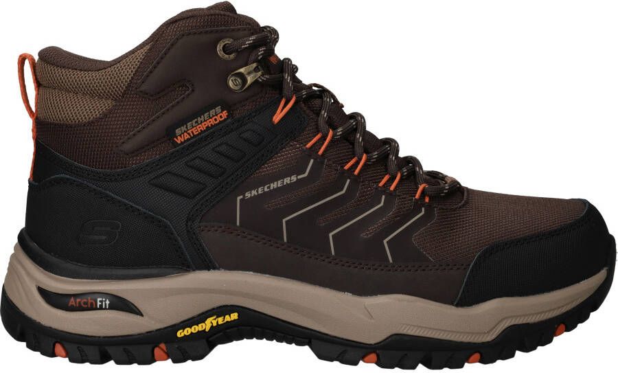 Skechers 204634 Relaxed Fit Arch Fit Dawson Sneakers Heren Bruin