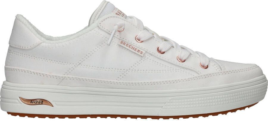 Skechers Arch Fit Arcade Meet Ya There Sneakers Dames Wit