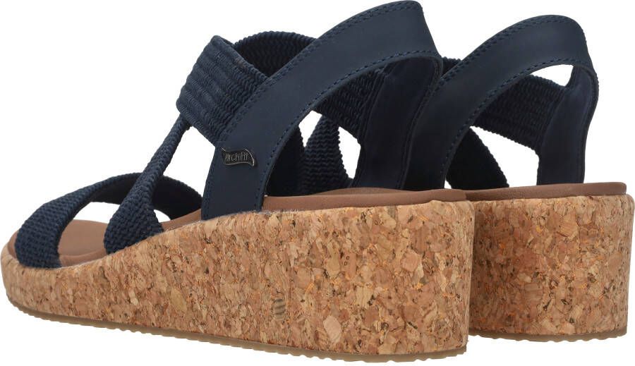 Skechers Arch Fit Beverlee 119260 NVY Vrouwen Marineblauw Sandalen - Foto 7